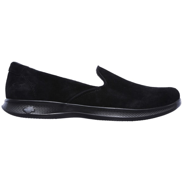 SKECHERS Women's Go Step Lite "“ Indulge Casual Slip-On Shoes, Black