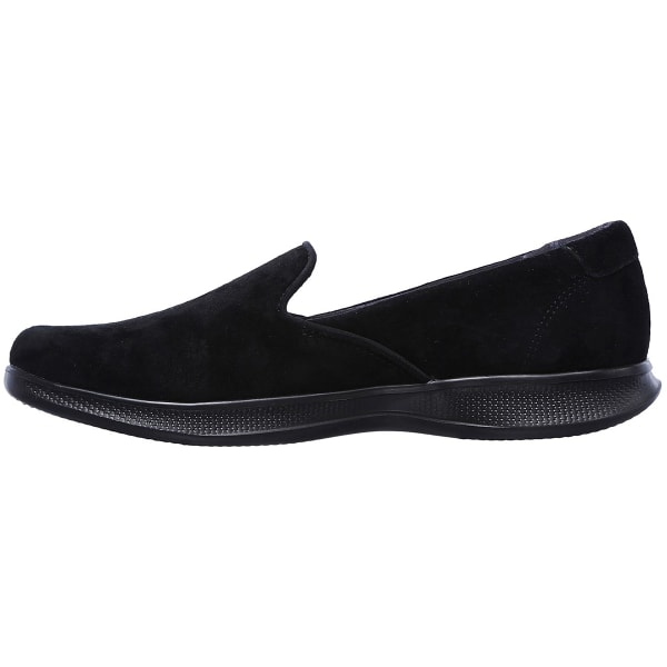 SKECHERS Women's Go Step Lite "“ Indulge Casual Slip-On Shoes, Black