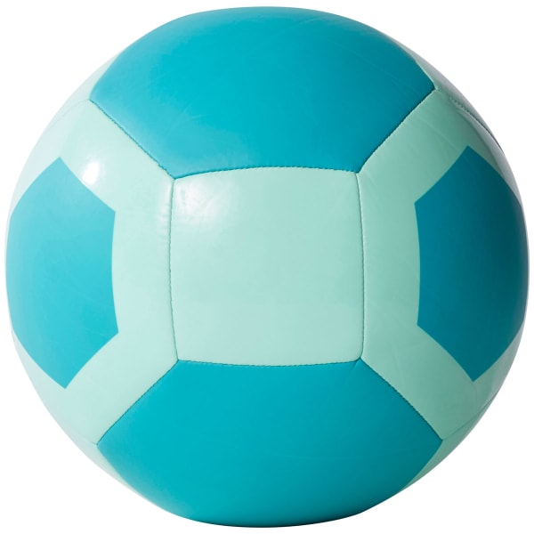 ADIDAS Glider II Soccer Ball, Energy/Aqua/Solar Yellow