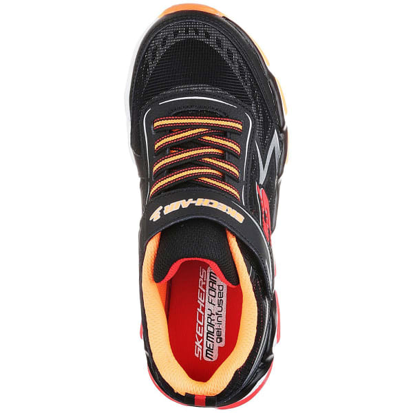 SKECHERS Boys' Skech-Air 3.0 - Downswitch Sneakers, Black/Red