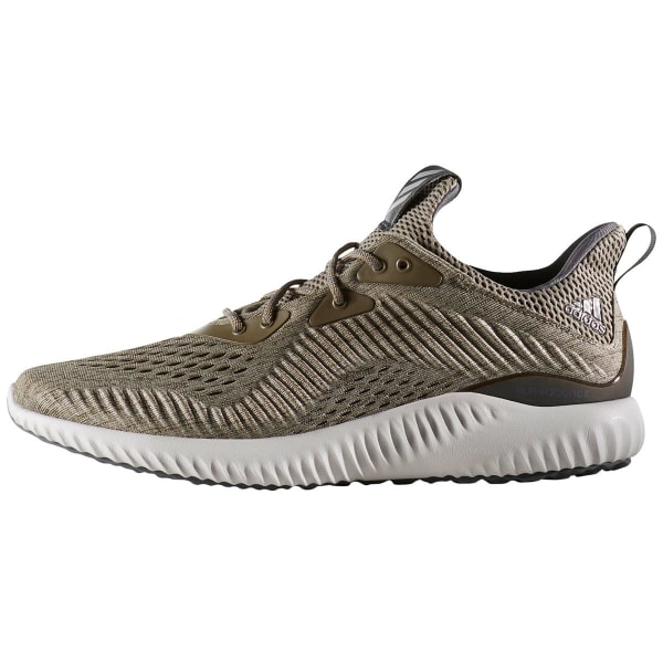 ADIDAS Men's AlphaBounce EM Running Shoes, Olive/Cargo/Grey