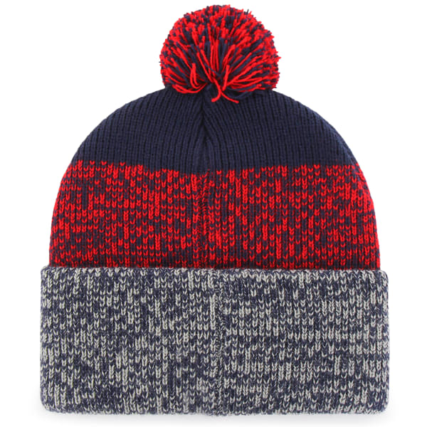 NEW ENGLAND PATRIOTS Men's '47 Static Knit Cuffed Pom Beanie