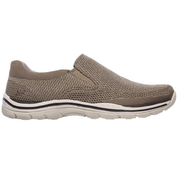 SKECHERS Men's Relaxed Fit: Expected - Gomel Slip-On Shoes, Taupe - Bob ...