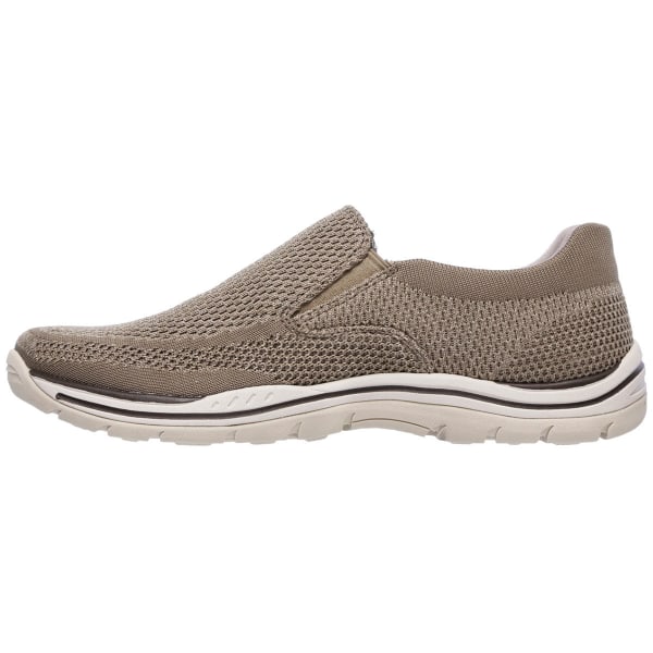 SKECHERS Men's Relaxed Fit: Expected - Gomel Slip-On Shoes, Taupe - Bob ...