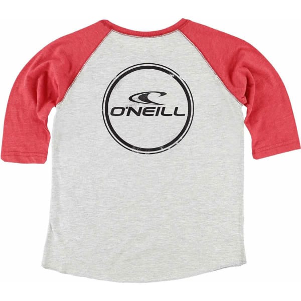 O'NEILL Big Boys' Wind Jammer Raglan 1/2-Sleeve Tee