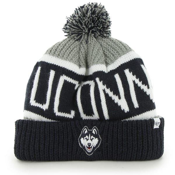 UCONN Men's '47 Calgary Cuff Knit Pom Beanie