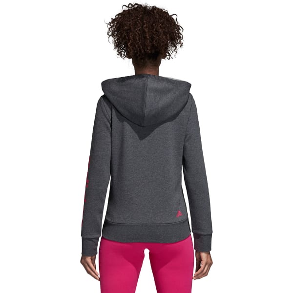 ADIDAS Women's Essentials Linear Full-Zip Hoodie