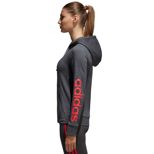 ADIDAS Women's Essentials Linear Full-Zip Hoodie