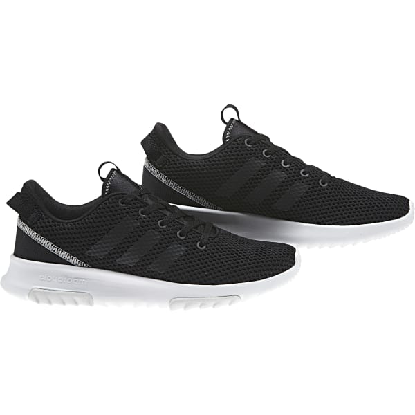 ADIDAS Women's Neo Cloudfoam Racer TR Running Shoes, Black/Grey