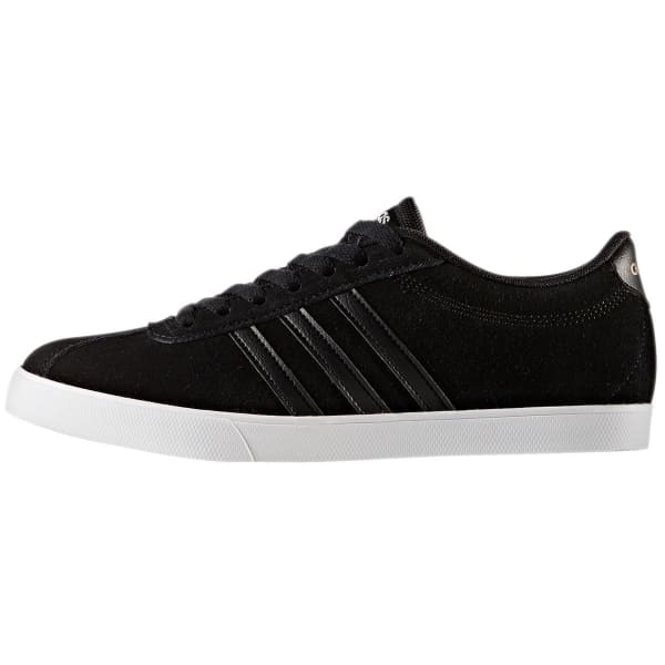 ADIDAS Women's Neo Courtset Sneakers, Black/Metallic