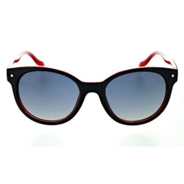 ONE BY OPTIC NERVE Women's Hotplate Polarized Sunglasses, Black/Red