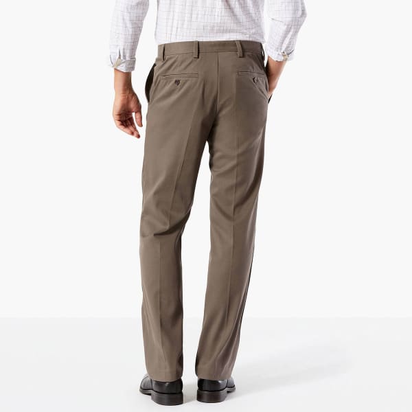 DOCKERS Men's Easy Khaki Classic Fit Stretch Flat-Front Pants