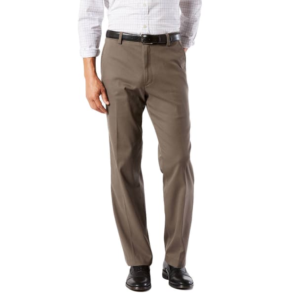 DOCKERS Men's Easy Khaki Classic Fit Stretch Flat-Front Pants