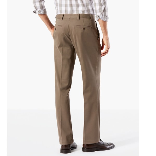 DOCKERS Men's Easy Khaki Straight Stretch Flat-Front Pants