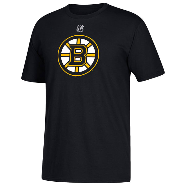 ADIDAS Men's Boston Bruins Pastrnak Name and Number Short-Sleeve Tee