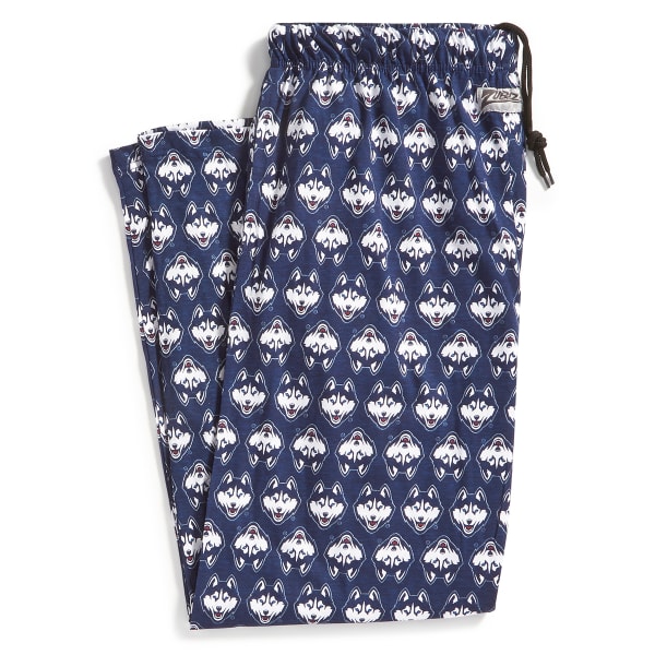 UCONN Men's Zubaz Logo Comfy Pants