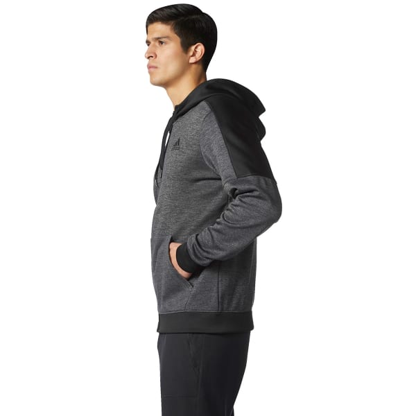 ADIDAS Men's Team Issue Fleece Full Zip Hoodie