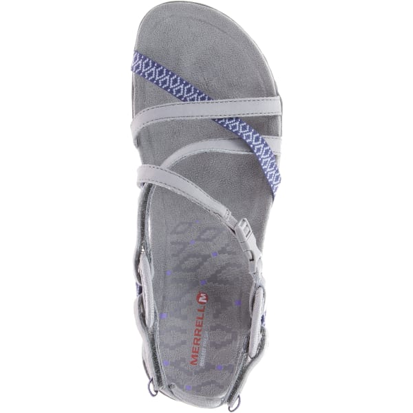 MERRELL Women's Terran Lattice II Sandals, Sleet