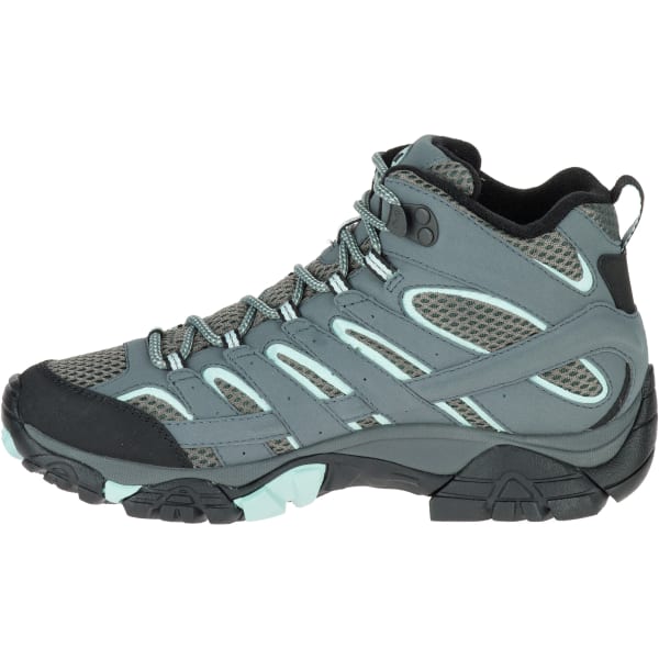 MERRELL Women's Moab 2 GORE-TEX Waterproof Hiking Boots,Sedona Sage, Wide