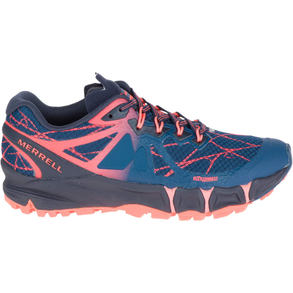 MERRELL Women's Agility Peak Flex Trail Running Shoes, Navy