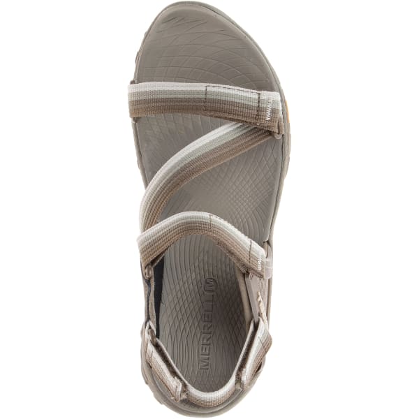 MERRELL Women's All Out Blaze Web Sandals, Aluminum