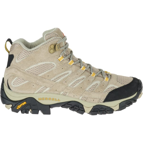 MERRELL Women's Moab 2 Ventilator  Hiking Boots, Taupe, Mid