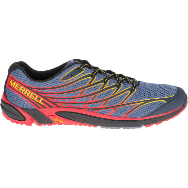 MERRELL Men's Bare Access 4 Running Shoes, Folkstone Grey