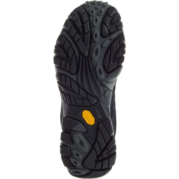 MERRELL Men's Moab 2 Ventilator Mid Hiking Boots, Black Night, Wide