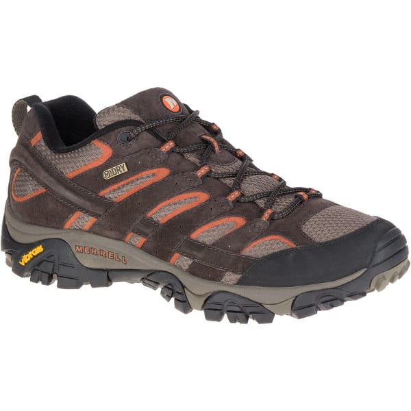 MERRELL Men's Moab 2 Waterproof Hiking Shoes, Espresso