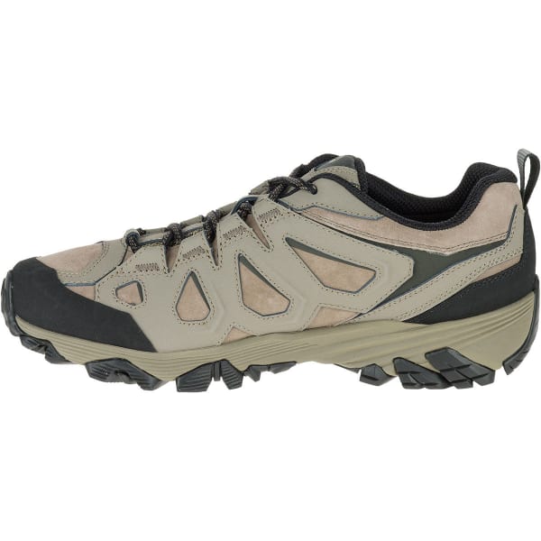 MERRELL Men's Moab FST Leather Waterproof Hiking Shoes, Boulder