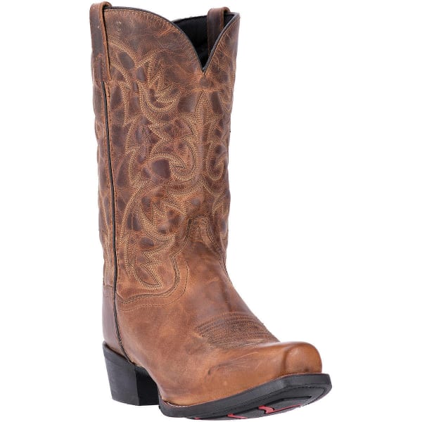 LAREDO Men's Bryce Cowboy Boots, Tan, Extra Wide Sizes