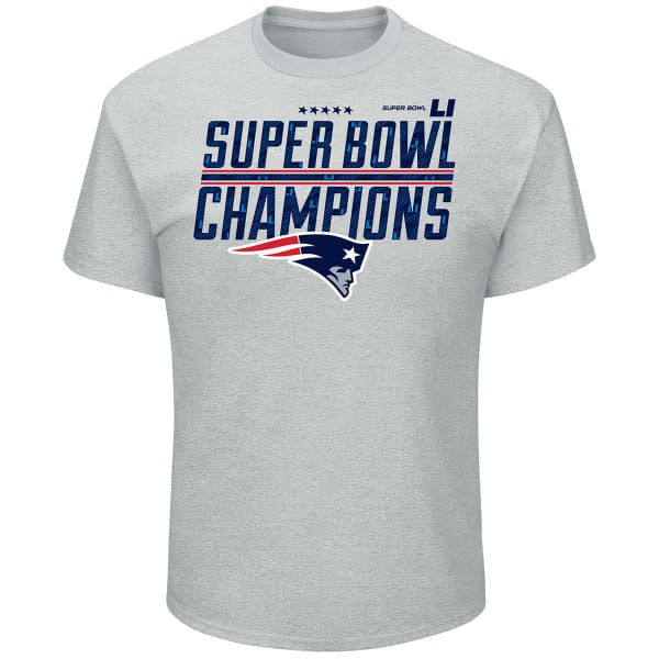 NEW ENGLAND PATRIOTS Men's Super Bowl LI Champ Time Short-Sleeve Tee