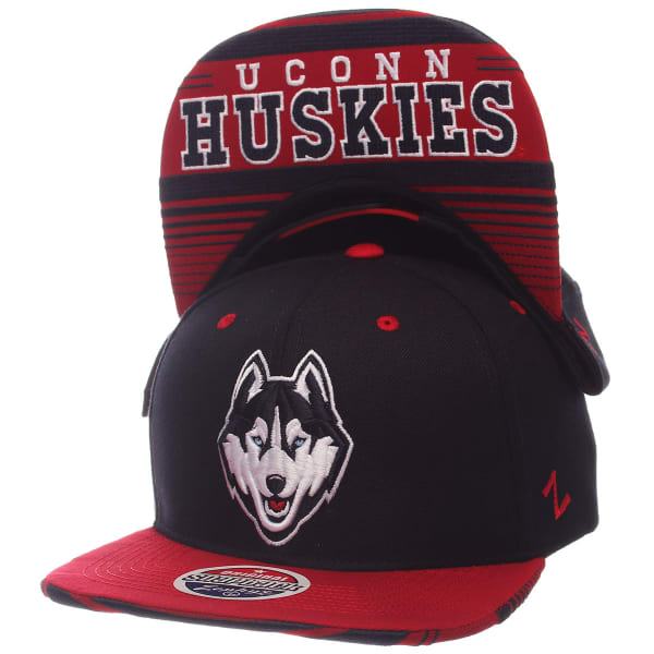 UCONN Men's Drop Step Snapback Cap