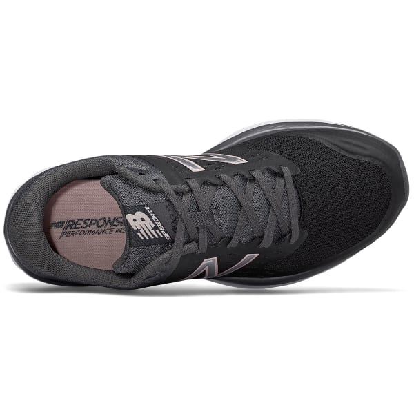 NEW BALANCE Women's 490v5 Running Shoes, Black/Magnet