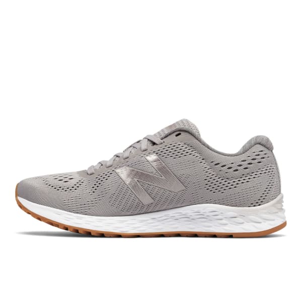 NEW BALANCE Women's Fresh Foam Arishi Running Shoes, Overcast/Castlerock/Champagne Metal