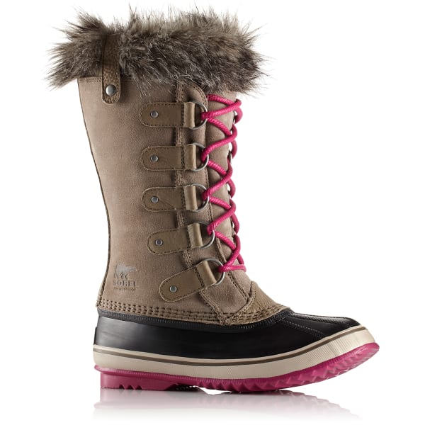 SOREL Women's Joan of Arctic Boots, Pebble/Deep Blush