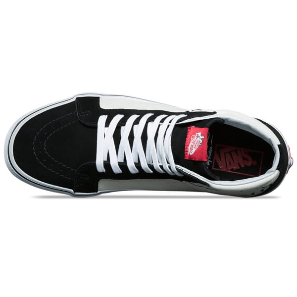 VANS Men's Peanuts SK8-Hi Reissue Skate Shoes, Joe Cool/Black