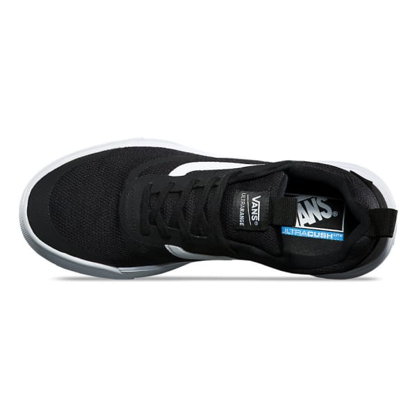 VANS Men's UltraRange Skate Shoes, Black/White