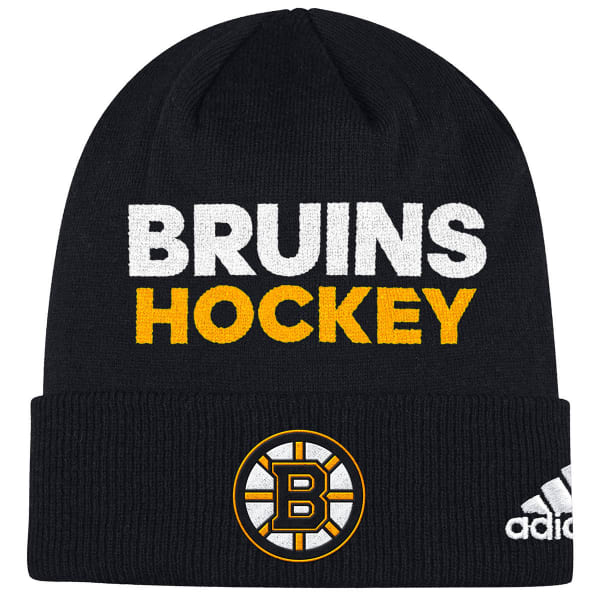 ADIDAS Men's Boston Bruins Locker Room Cuffed Beanie