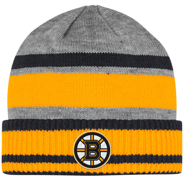 ADIDAS Men's Boston Bruins Heathered Cuffed Beanie