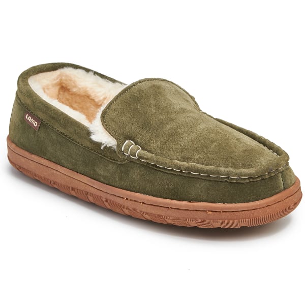 LAMO Men's Warren Moc Slippers, Forest