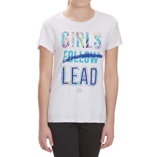 RBX Girls' "Girls Lead" Short-Sleeve Tee