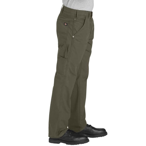 DICKIES Men's FLEX Regular Fit Straight Leg Tough Max Ripstop Carpenter Pants