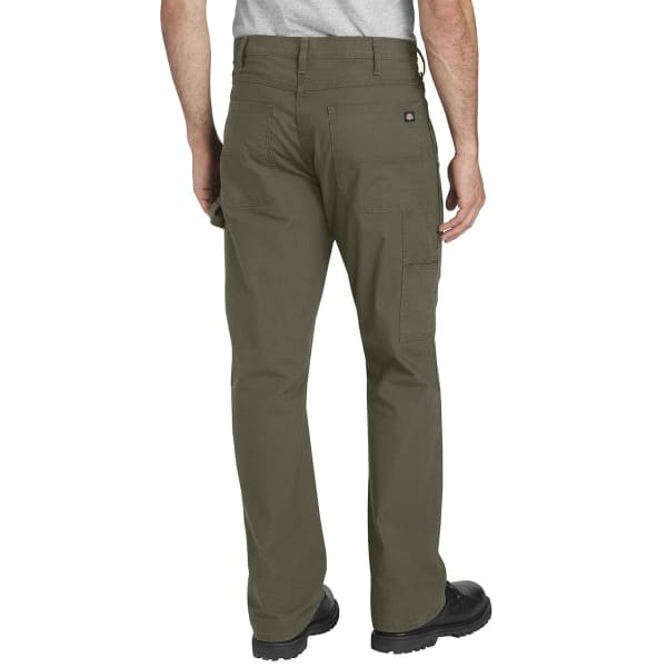 DICKIES Men's FLEX Regular Fit Straight Leg Tough Max Ripstop Carpenter Pants