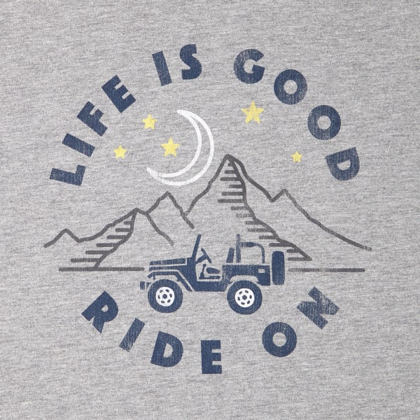 LIFE IS GOOD Men's ATV Ride Long Sleeve Crusher Tee