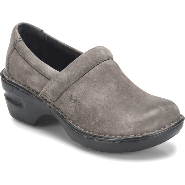 B.O.C. Women's Peggy Suede Clogs, Grey