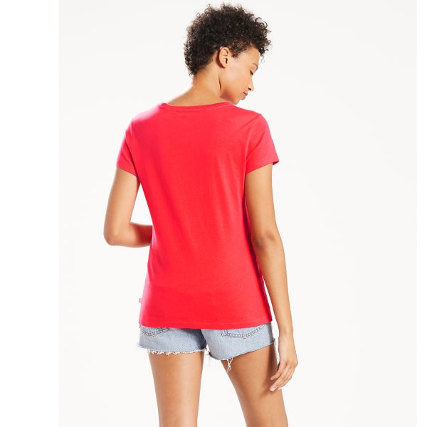 LEVI'S Women's Slim Crew Logo Tee