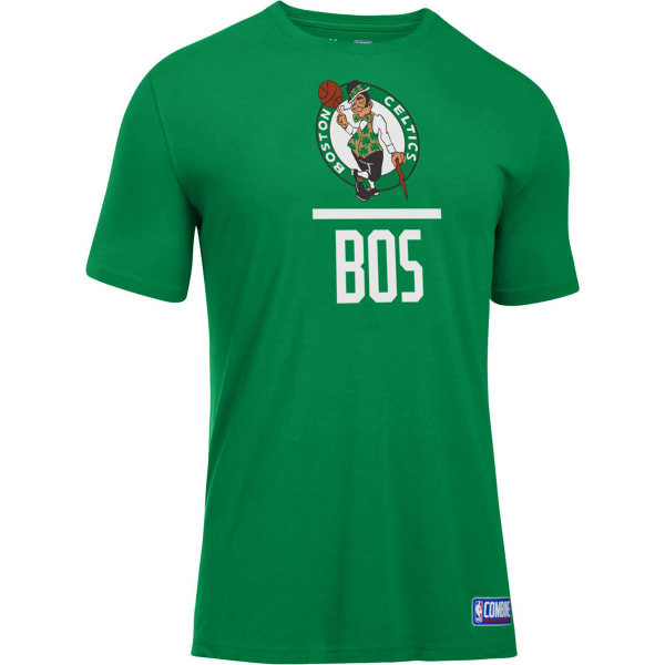 UNDER ARMOUR Men's Boston Celtics Combine Graphic Short-Sleeve Tee