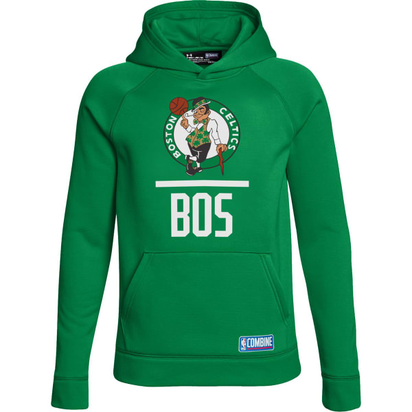 UNDER ARMOUR Big Boys' Boston Celtics Combine UA Graphic Pullover Hoodie