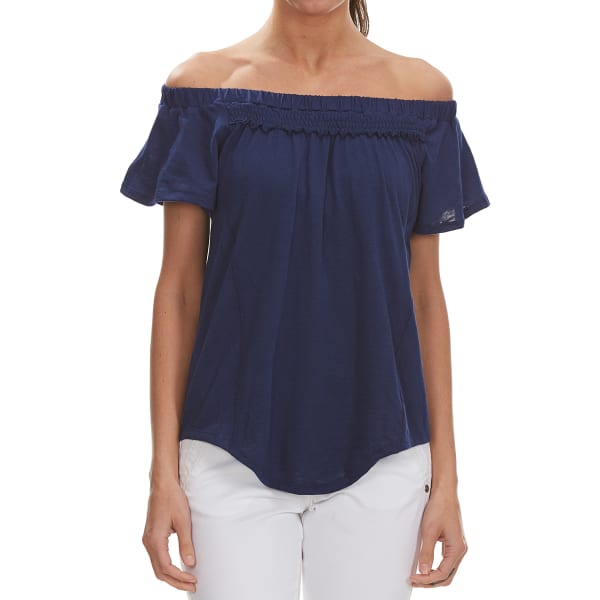 THYME & HONEY Women's Smocking Detail Top